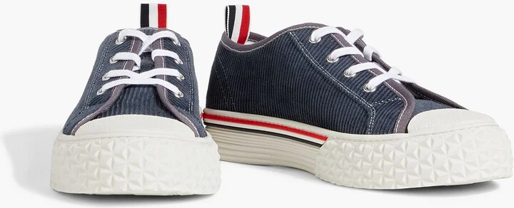 Collegiate corduroy sneakers - Image 2