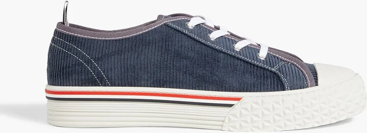 Collegiate corduroy sneakers