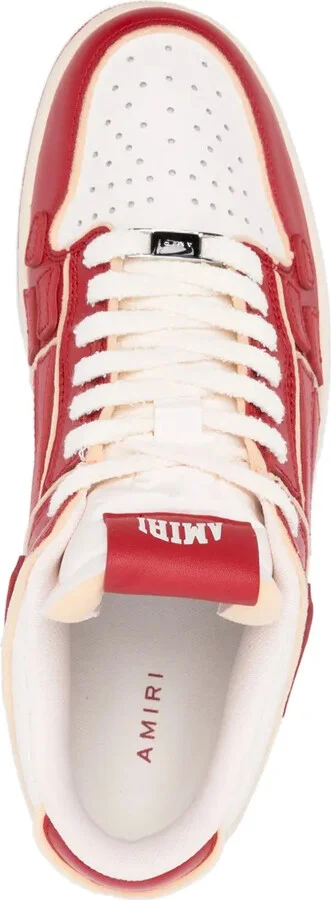 Collegiate Skel panelled sneakers - Image 4