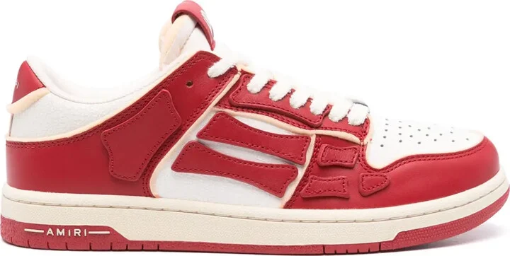 Collegiate Skel panelled sneakers