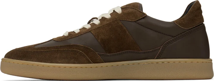 COLLEGIUM Brown Pillar Court II Sneakers - Image 3