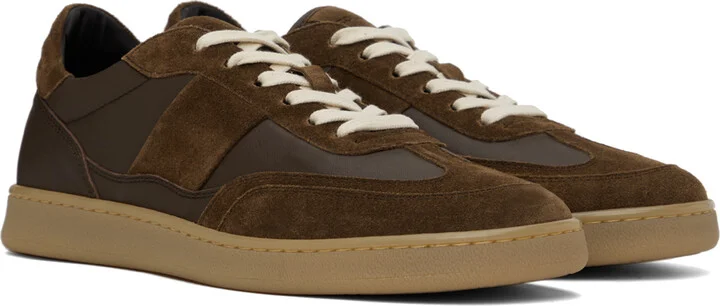 COLLEGIUM Brown Pillar Court II Sneakers - Image 4