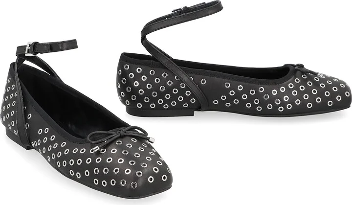 Collette Flex Leather Ballet Flats - Image 3