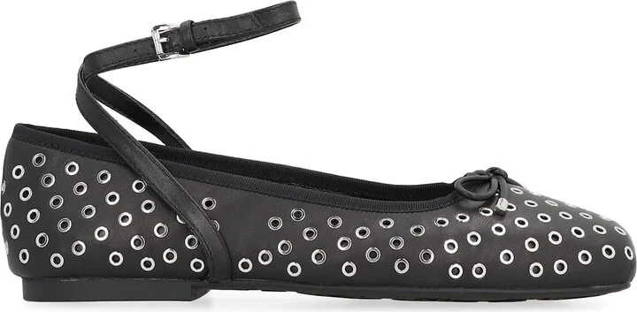 Collette Flex Leather Ballet Flats