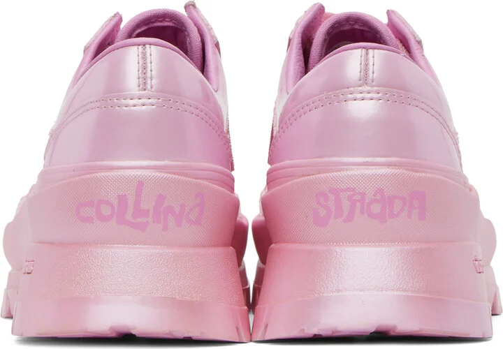 Collina Strada SSENSE Exclusive Pink Vans Edition Old Skool Vibram DX Sneakers - Image 2