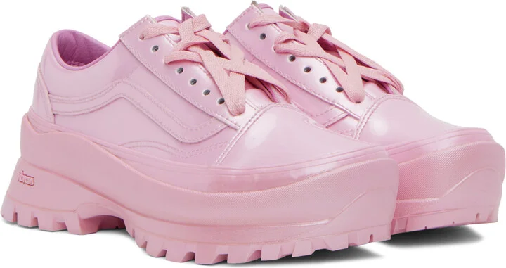 Collina Strada SSENSE Exclusive Pink Vans Edition Old Skool Vibram DX Sneakers - Image 4