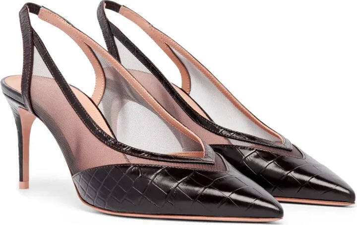 Collins 70mm leather pumps - Image 2