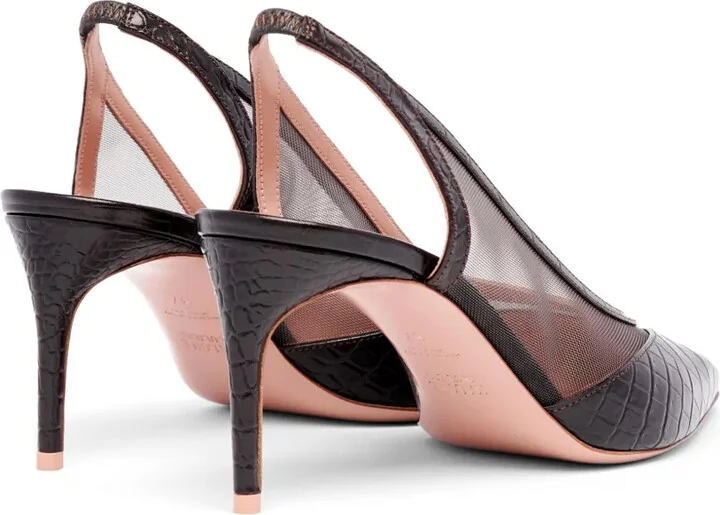 Collins 70mm leather pumps - Image 3
