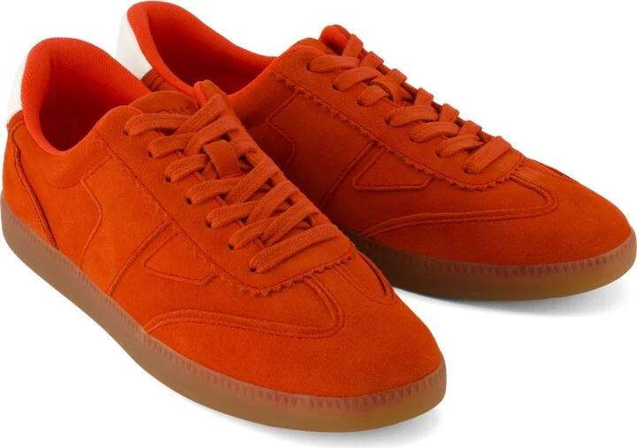 Collins Flame Suede and Leather Lace Up Sneaker - Image 4