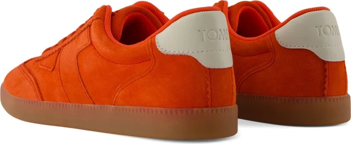 Collins Flame Suede and Leather Lace Up Sneaker - Image 5
