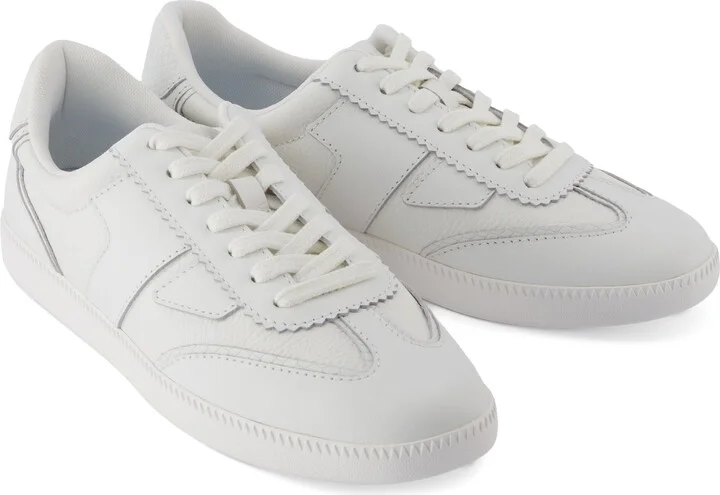 Collins Leather Snake Embossed Lace Up Sneaker - Image 3