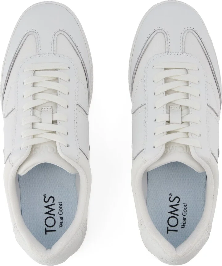 Collins Leather Snake Embossed Lace Up Sneaker - Image 5