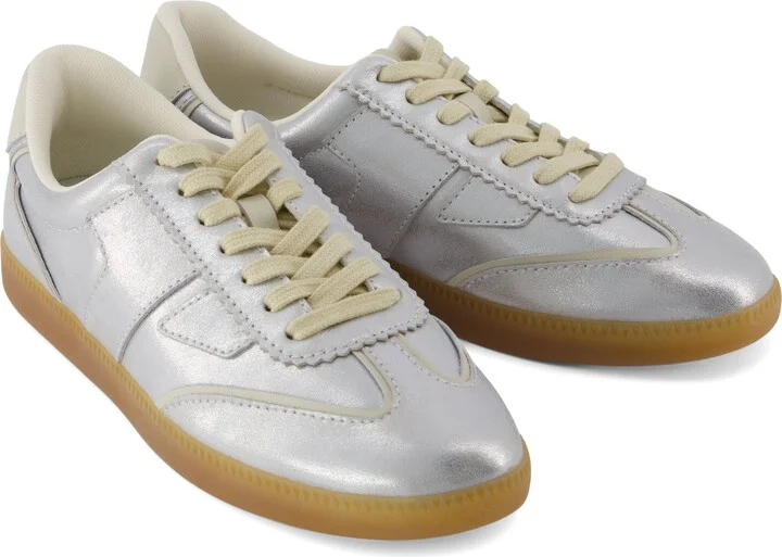 Collins Metallic Leather Lace Up Sneaker - Image 3