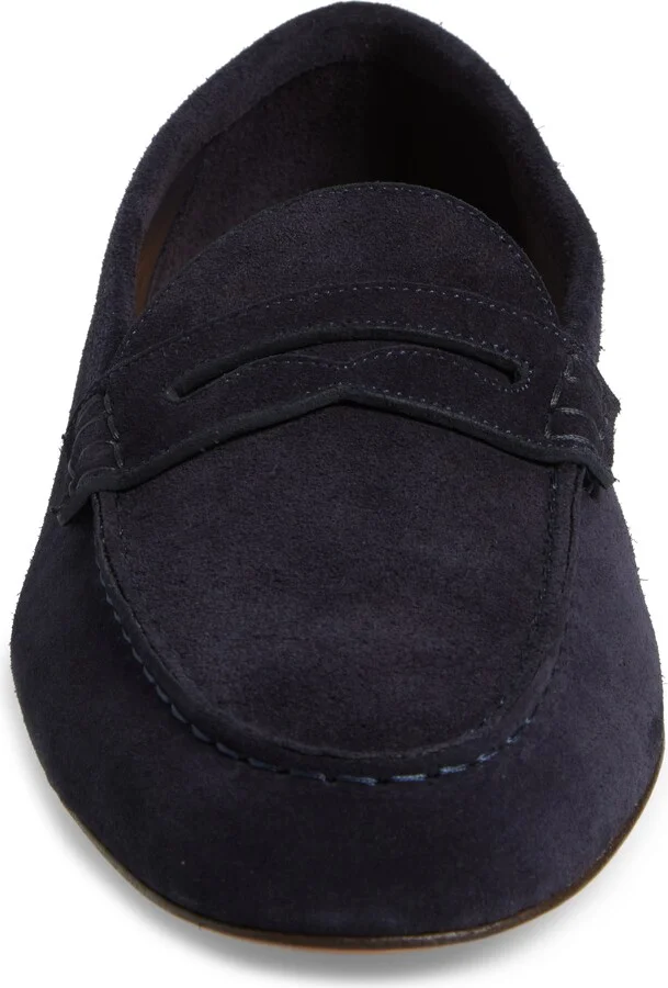 Collins Suede Penny Loafer - Image 4