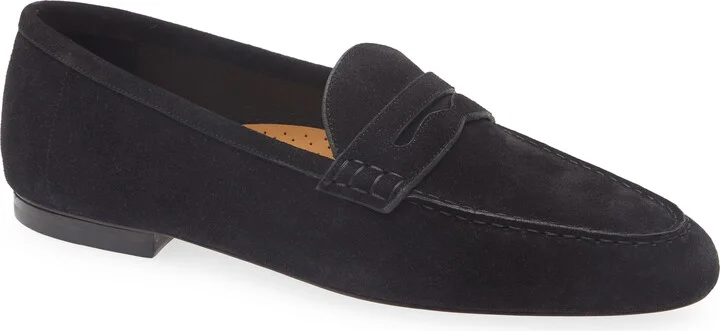 Collins Suede Penny Loafer