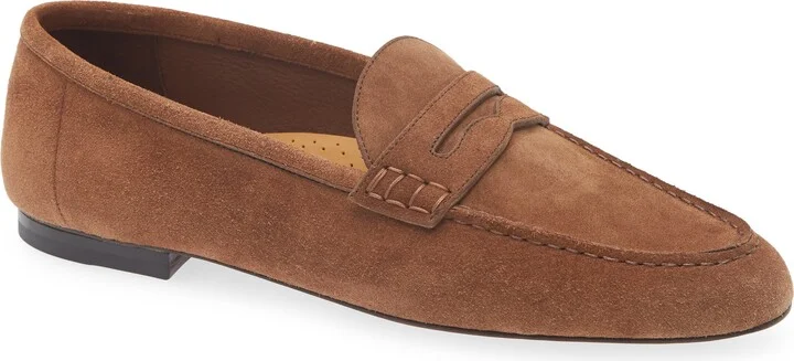 Collins Suede Penny Loafer