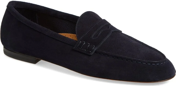 Collins Suede Penny Loafer
