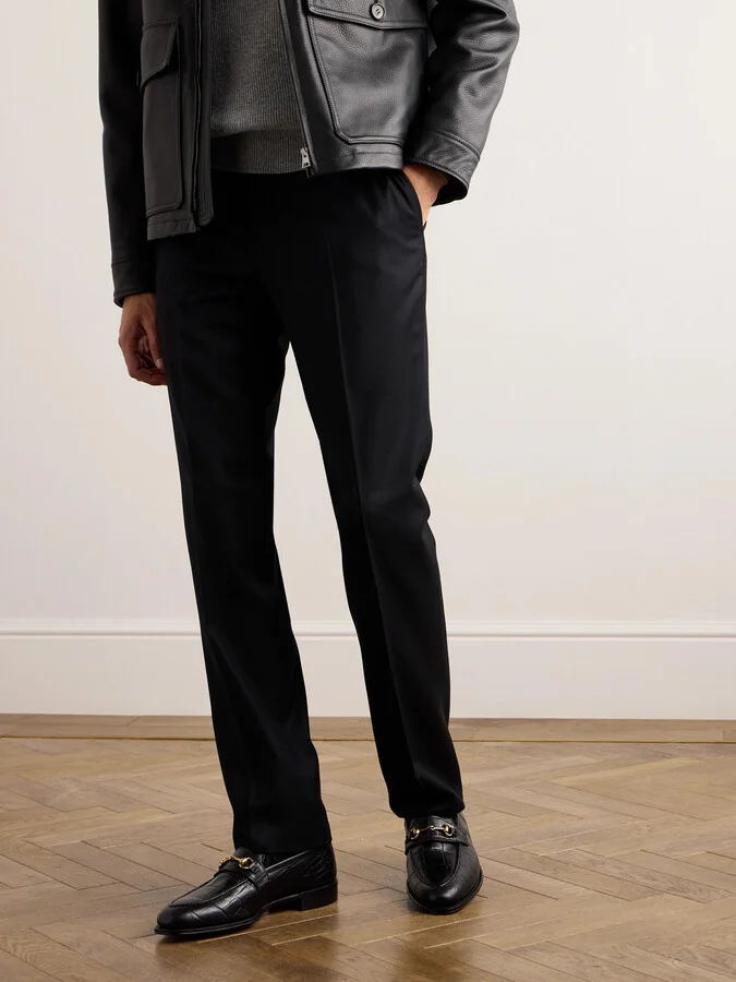 Colony Horsebit Croc-Effect Leather Loafers - Image 2