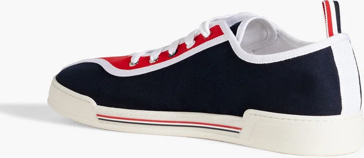Color-block canvas sneakers - Image 3