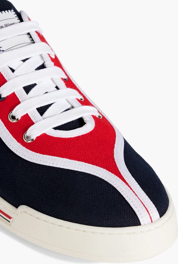 Color-block canvas sneakers - Image 4