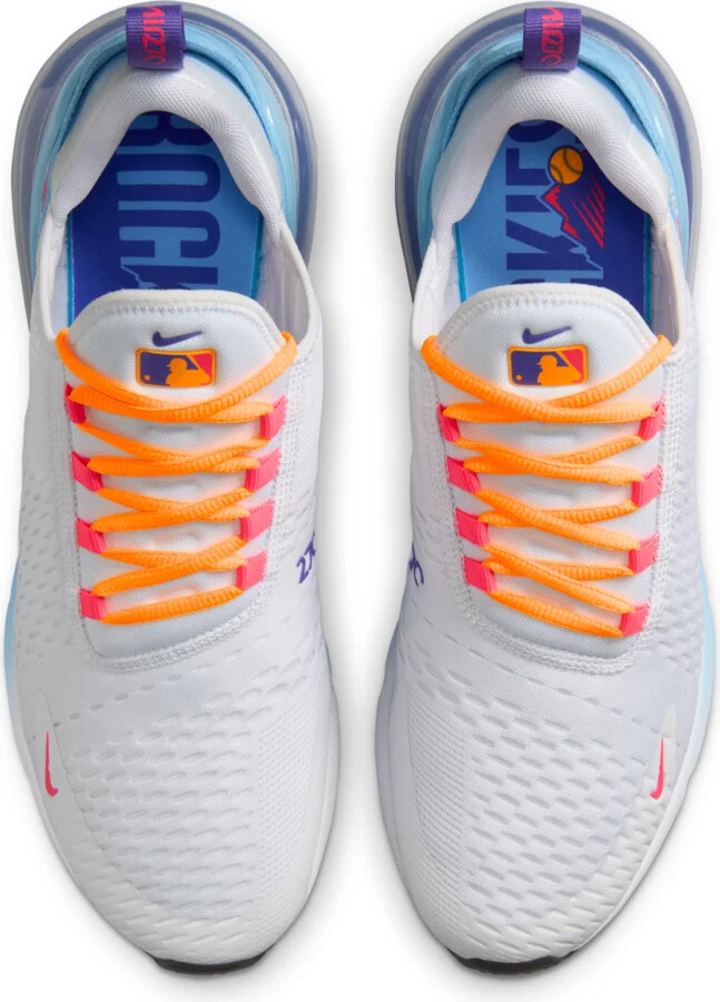Colorado Rockies Nike Men's Air Max 270 Shoes in White | HQ8006-100 - Image 4