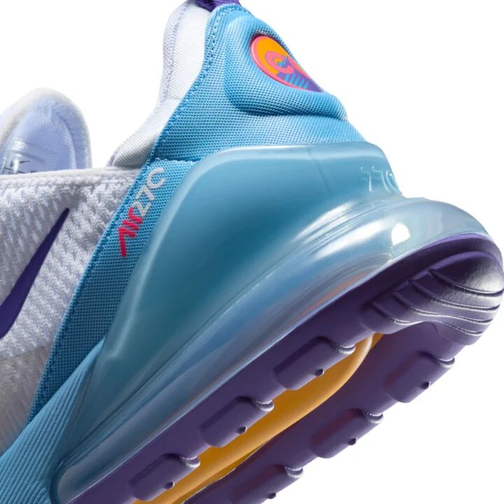 Colorado Rockies Nike Men's Air Max 270 Shoes in White | HQ8006-100 - Image 8
