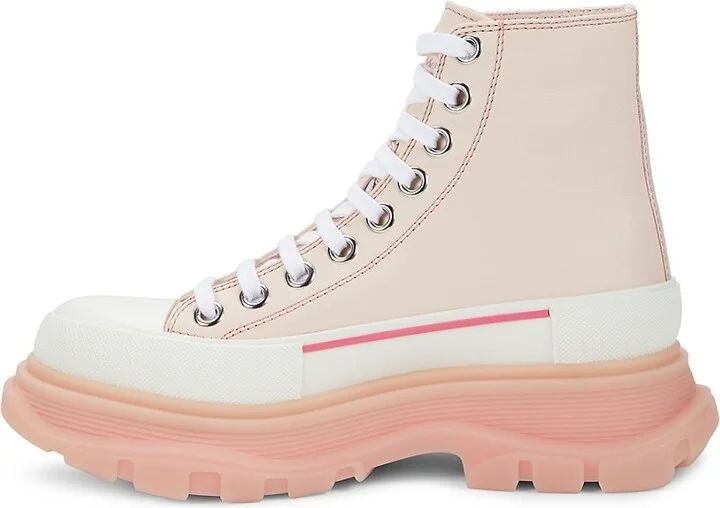 Colorblock High-Top Sneakers - Image 4