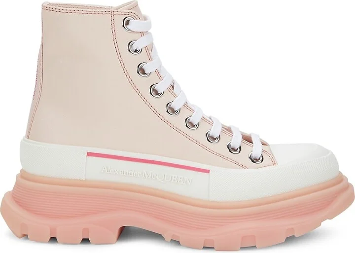 Colorblock High-Top Sneakers