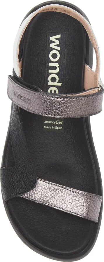 Colorblock Leather Sandal - Image 5