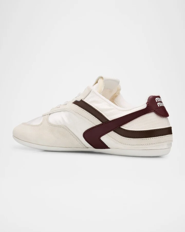 Colorblock Nylon Tech Runner Sneakers - Image 8