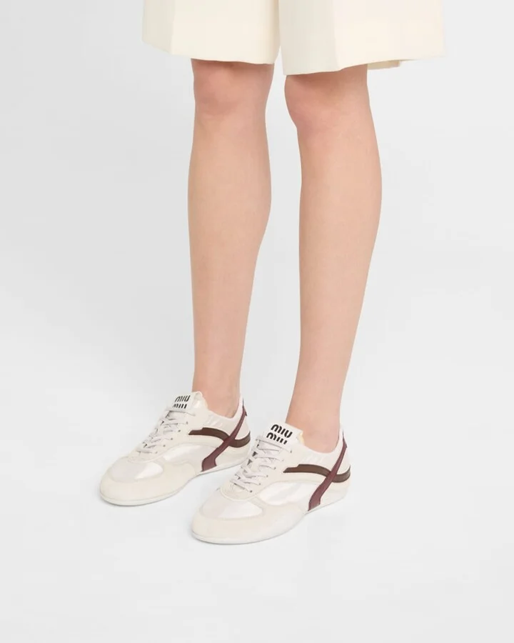 Colorblock Nylon Tech Runner Sneakers - Image 9