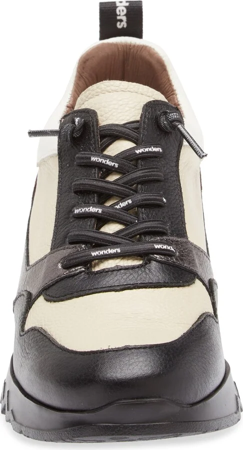 Colorblock Platform Wedge Sneaker - Image 4