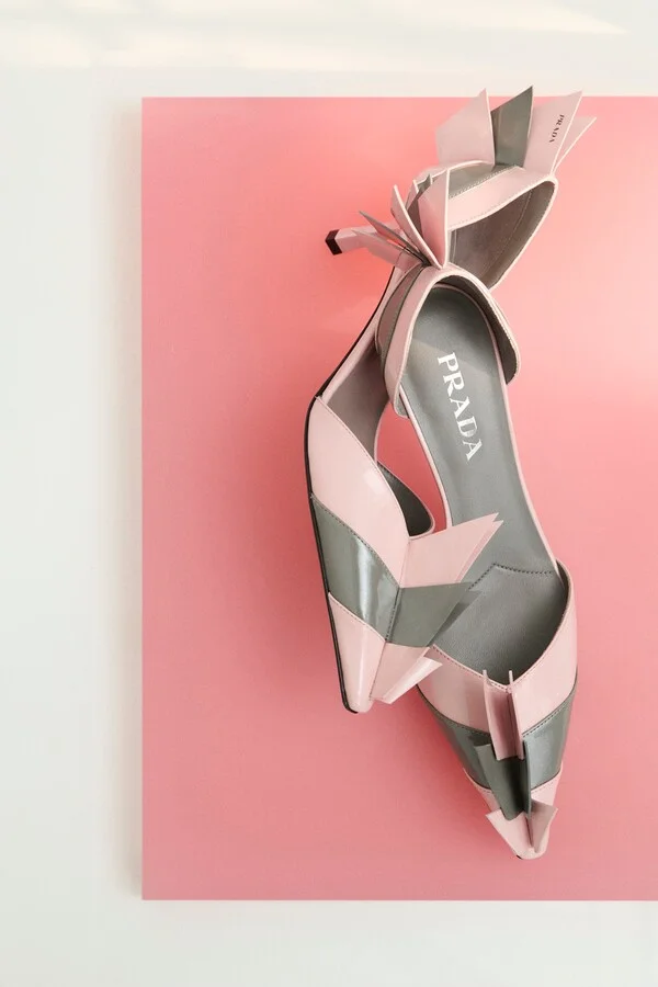 Colorblock Pointed Toe d'Orsay Pump - Image 2