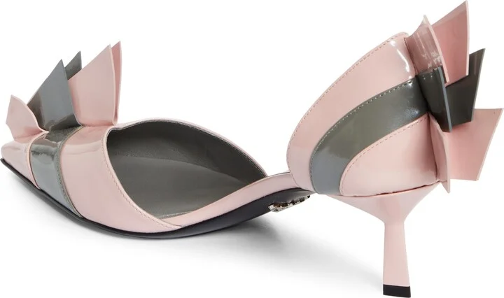 Colorblock Pointed Toe d'Orsay Pump - Image 3