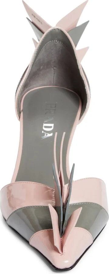 Colorblock Pointed Toe d'Orsay Pump - Image 5