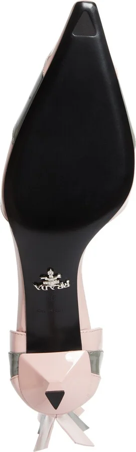 Colorblock Pointed Toe d'Orsay Pump - Image 7