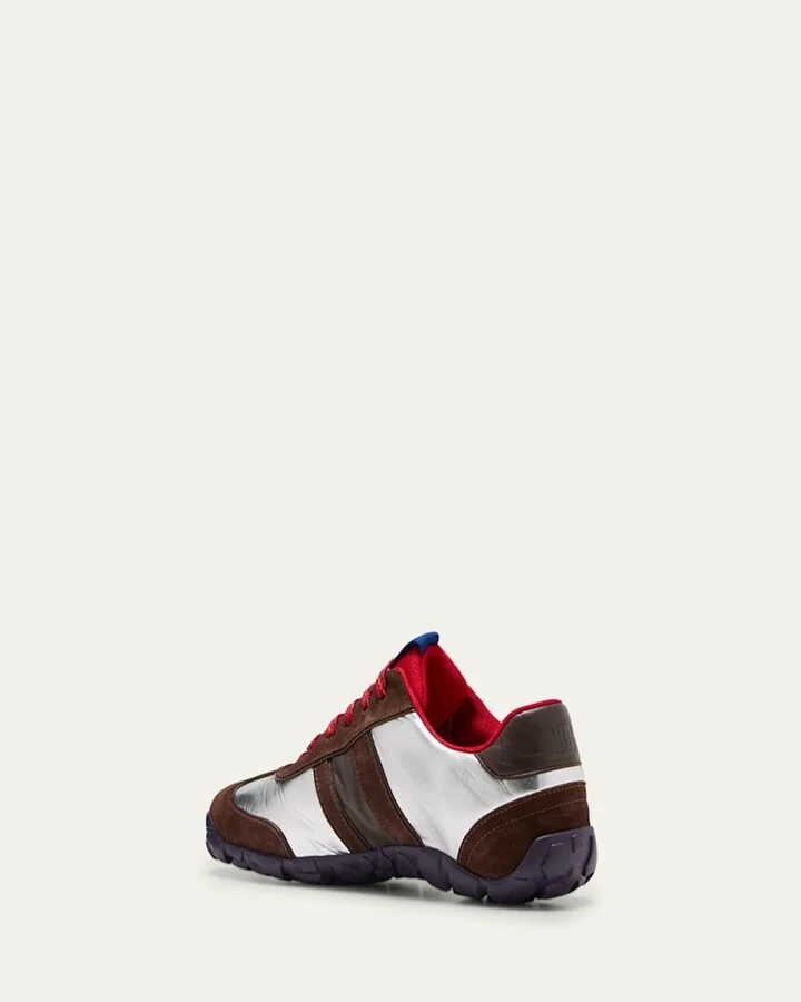 Colorblock Runner Lace-Up Sneakers - Image 2