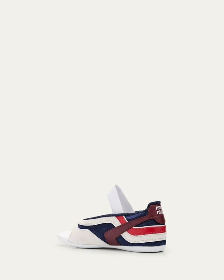 Colorblock Tech Thong Sneakers - Image 4