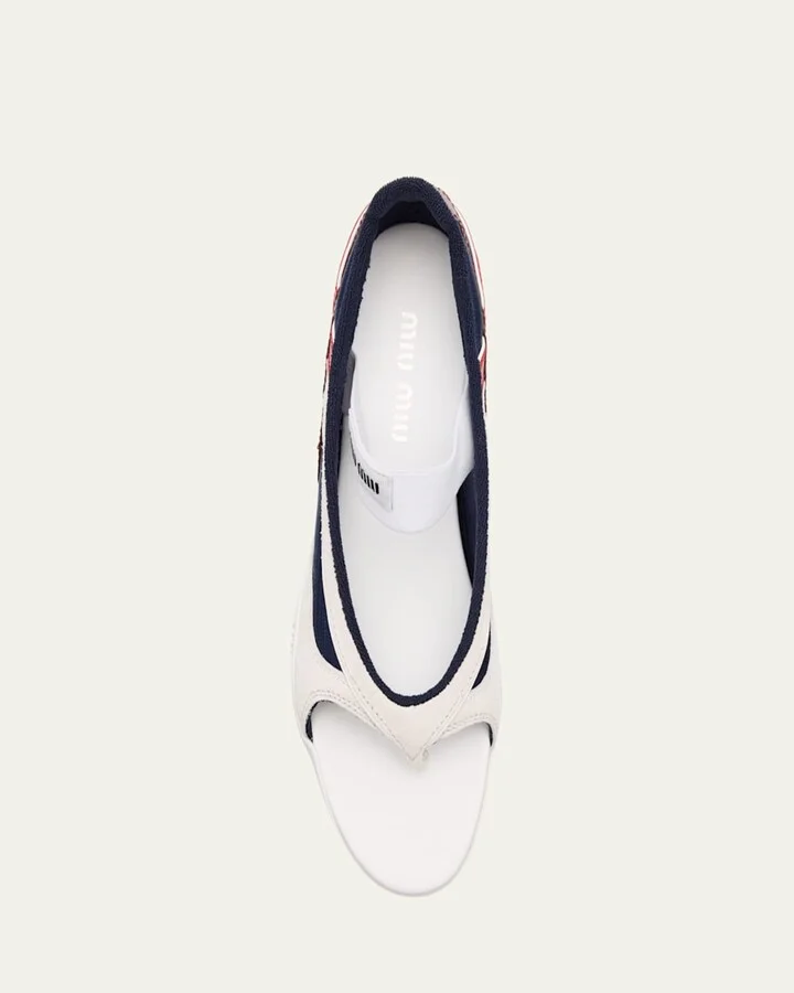 Colorblock Tech Thong Sneakers - Image 6
