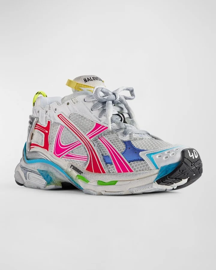 Colorblock Trainer Sneakers - Image 4