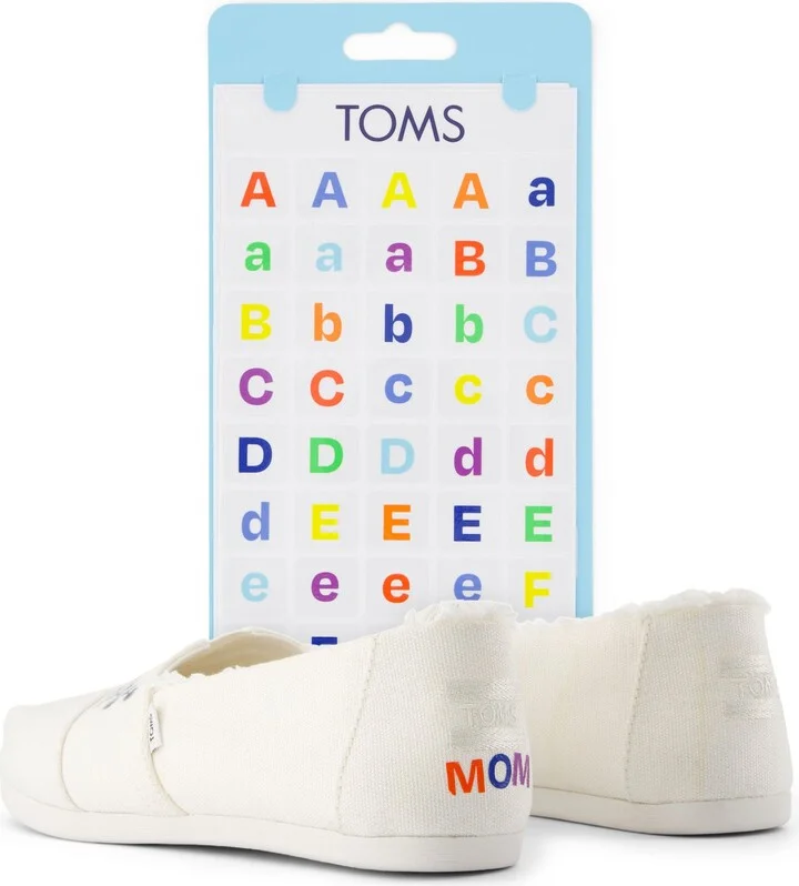 Colorful Letters Shoe Tattoos 4 Pack