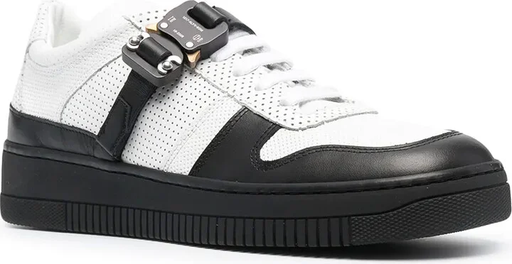Colour Block Buckle Strap Sneakers - Image 2