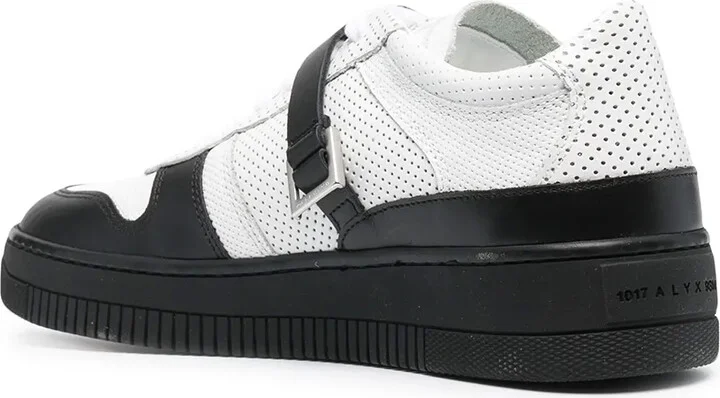 Colour Block Buckle Strap Sneakers - Image 3