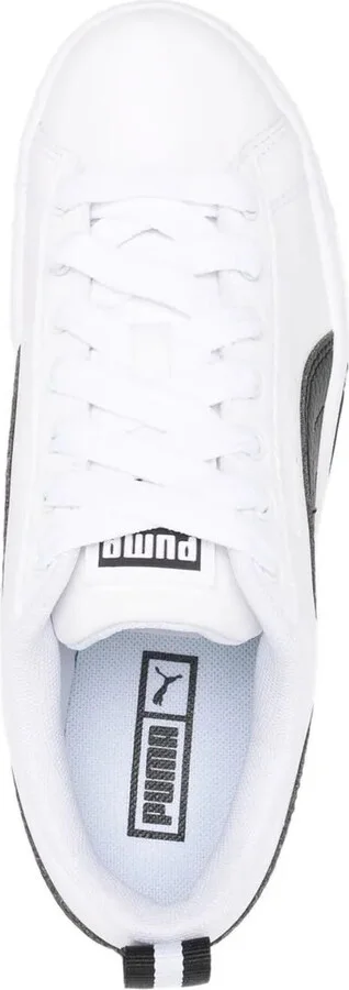 Colour-Block Calf-Leather Sneakers - Image 4