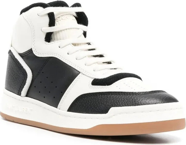 Colour-Block High-Top Sneakers - Image 2
