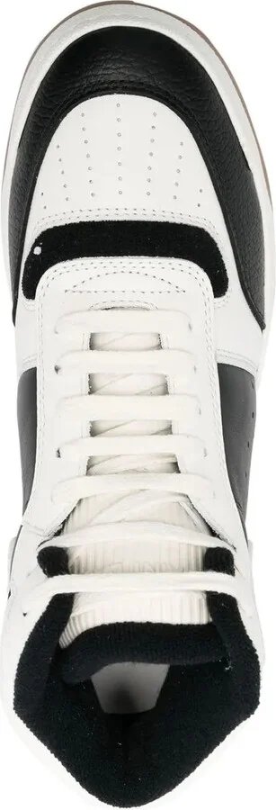 Colour-Block High-Top Sneakers - Image 4