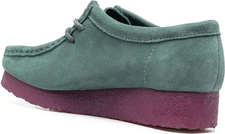 Colour-Block Lace-Up Loafers - Image 3