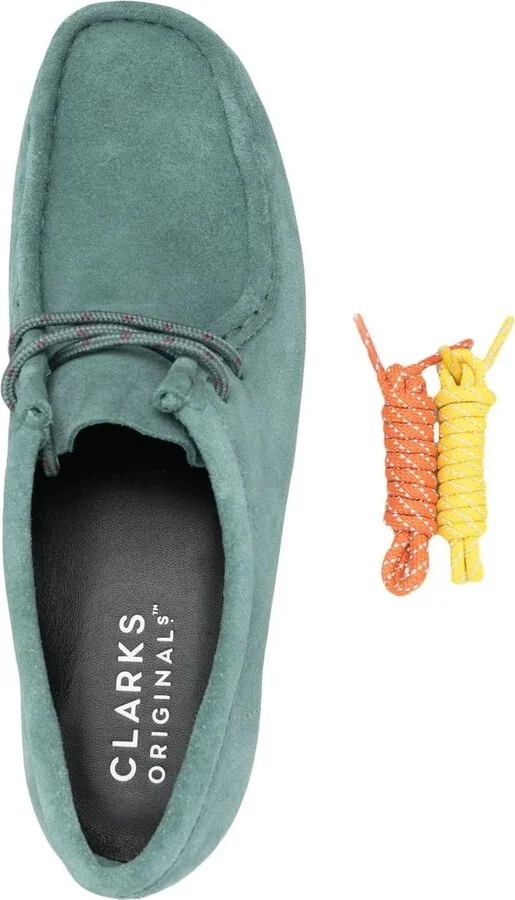 Colour-Block Lace-Up Loafers - Image 4