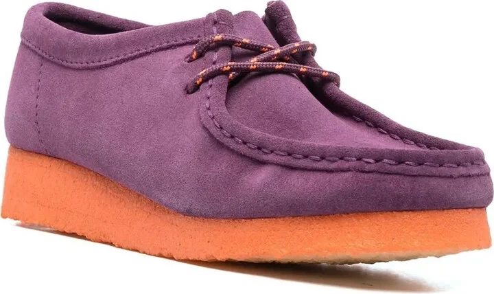 Colour-Block Lace-Up Loafers - Image 2