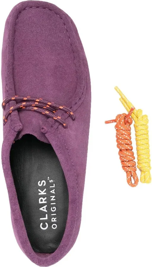 Colour-Block Lace-Up Loafers - Image 4